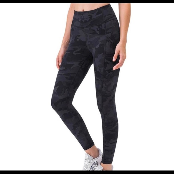 High waisted camo yoga Atlantic leggings - Picture 2 of 6